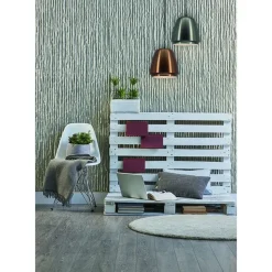 Fantasia Boban pendel Ø25 E27 satin nickel/white