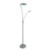 Fantasia CALES Vloerlamp LED 24,5W + 5W satin chroom