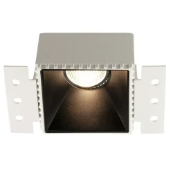 Fantasia CASSO Square Black Trimless recessed downlight GU10 excl