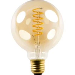 Fantasia E27 LED Globe Spiral G95 5W Amber 2200K Dimbaar