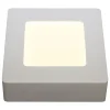 Fantasia FLUKE Ceilinglamp square White 6W 3000K 480lm 12 cm
