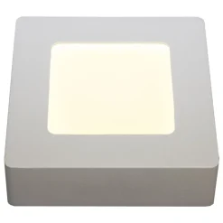 Fantasia FLUKE Ceilinglamp square White 6W 3000K 480lm 12 cm