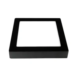 Fantasia FLUKE ceilinglamp square Black 18W 3000K 1440lm 23,5 cm