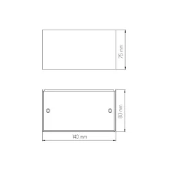 Fantasia FLUO LED Walllamp 1x G9/2,5W incl. satin white