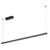 Fantasia GURI LED pendel 38W 3000K 1200mm zwart dimbaar (3m kabel incl)