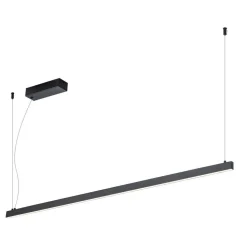 Fantasia GURI LED pendel 38W 3000K 1200mm zwart dimbaar (3m kabel incl)