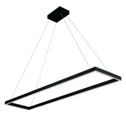 Fantasia GURI pendant 30x120cm 53W 3000K black dimmable