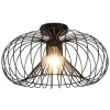 Fantasia JULIA 1x E27 plafondlamp Ø44cm zwart