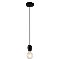 Fantasia KOBAR pendant Black/black 1x E27