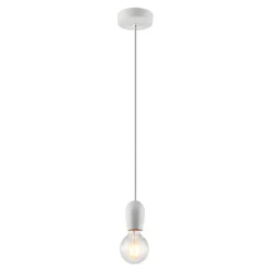 Fantasia KOBAR pendant white/white 1x E27