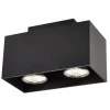 Fantasia KUBO 2L satin black/dim.glass LED 5W GU10 incl.