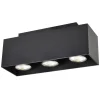 Fantasia KUBO 3L satin black/dim.glass LED 5W GU10 incl.