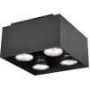 Fantasia KUBO 4L satin black/dim.glass LED 5W GU10 incl.