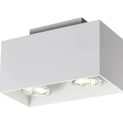 Fantasia KUBO 2L satin white/dim.glass LED 5W GU10 incl.