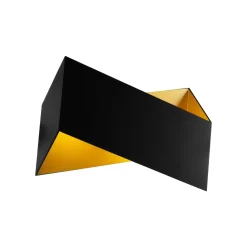 Fantasia KUMIS Wandlicht zwart / goud 2xG9 excl (max 40W)