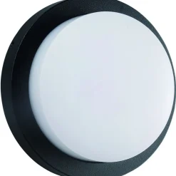 Fantasia LIBRA plafond lamp 10W 3000K IP54 zwart rond