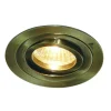 Fantasia LINUX LED ROUND ant.brass  + GU10 5W