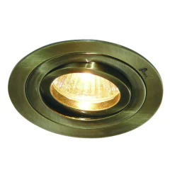 Fantasia LINUX LED ROUND ant.brass  + GU10 5W