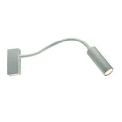 Fantasia Lopal 1L 4W 360LM wall light goose neck + switch  sandy white
