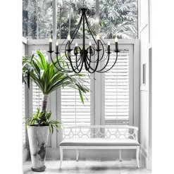 Fantasia MARQUIS pendant 8x E14 black