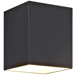 Fantasia NIDUM Wandlicht zwart / goud vierkant G9 excl (max 40W)