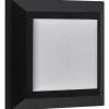 Fantasia NOKI Wallamp square black SMD LED 290lm 3w IP65