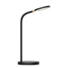 Fantasia NONI LED Bureaulamp 5,5W 3-staps dimbaar + QI lader zwart