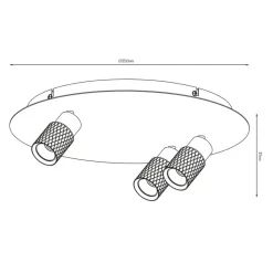 Fantasia NYSAL Spot RD 3L MR11 lamp excl wit