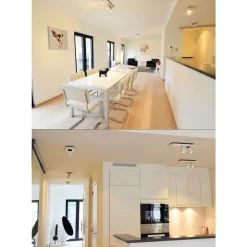 Fantasia Nysit 4L B/W/W 4x4,5W GU10 dimmable LED incl.