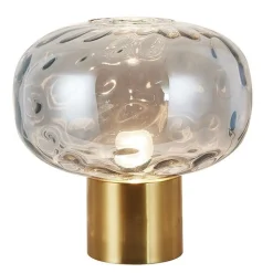 Fantasia OKIRU Tafellamp E27 Goud + as grijs glas Ø300mm