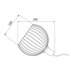 Fantasia OONAH Tafel lamp ø250mm wit / goud