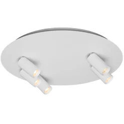 Fantasia ORYX 3+2 ronde basis ø350mm lamp excl wit