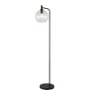 Fantasia OSIRA Vloerlamp E27 Zwart, helder glas Ø250mm