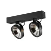 Fantasia PULSE-2 black incl. 2x AR111 12W 2700K 1130 lm