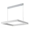 Fantasia PURE pendant square 60X60 LED 31W satin white