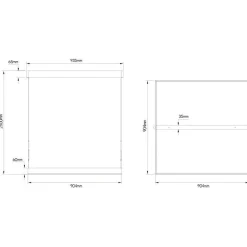 Fantasia PURE square 90x90 42W bronze