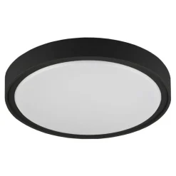 Fantasia QIJO ceilinglamp round black SMD LED 1800Lm 16W IP65