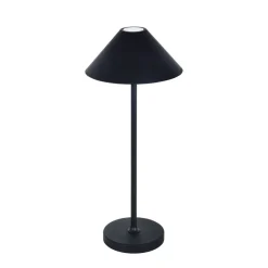 Fantasia QUTE LED tafellamp 3W 320Lm IP54, herlaadbaar, batterij incl, zwart