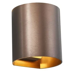 Fantasia RADU Wandlicht geborsteld brons G9 excl (max 40W)