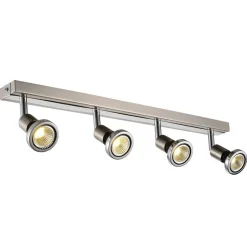 Fantasia ROBUS spot head 4xGU10 5W LED satin-chrome/Chrome