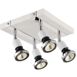 Fantasia ROBUS square spot head 4xGU10 5W LED white/Chrome