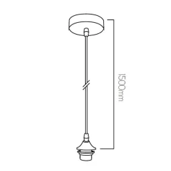 Fantasia ROGODO optional susp. black 150cm