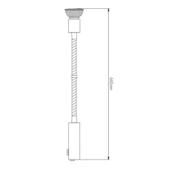 Fantasia RUNE FLEX GU10 LED 5W dim SATIN CHROME