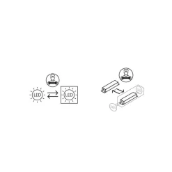 Fantasia SPIKA pinspot 10W COB Led 3000K 800lm IP67