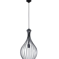 Fantasia STRINGS Susp. lamp black 1xE27 diam 26cm