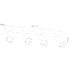 Fantasia TABOO 4L GU10 (excl) wit, spot