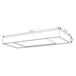 Fantasia TALU Wallight 20W 2700K Dimmable White