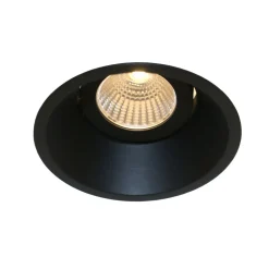 Fantasia TETIZ 90mm cut-out size adj. 30° deep design black GU10