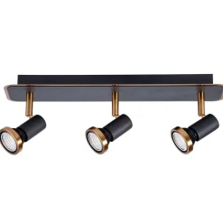 Fantasia XZIBIT 3L GU10 LED 5W dim incl. black / bronze