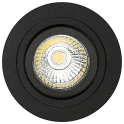 Fantasia ZOOM base black 1x GU10 round